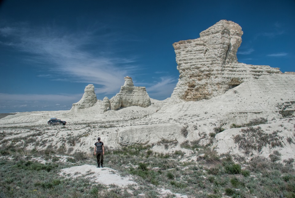 Меловое плато Аккегершин: природная жемчужина Казахстана