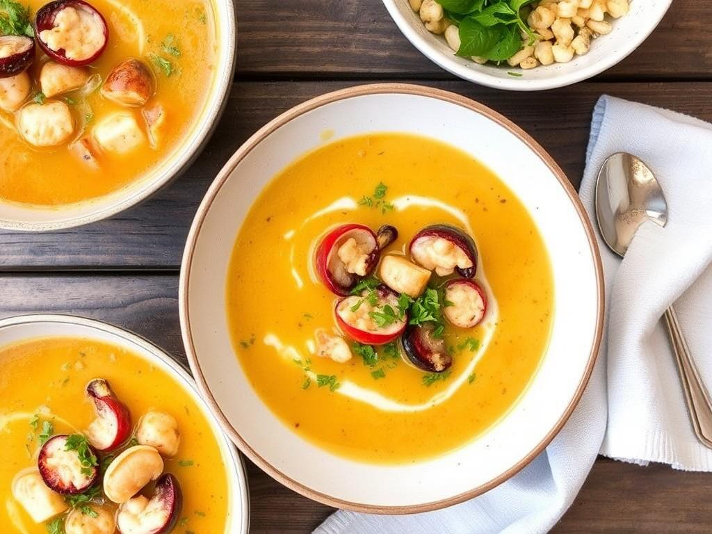 Летние супы с морепродуктами: легкие рецепты, которые покорят ваше сердце