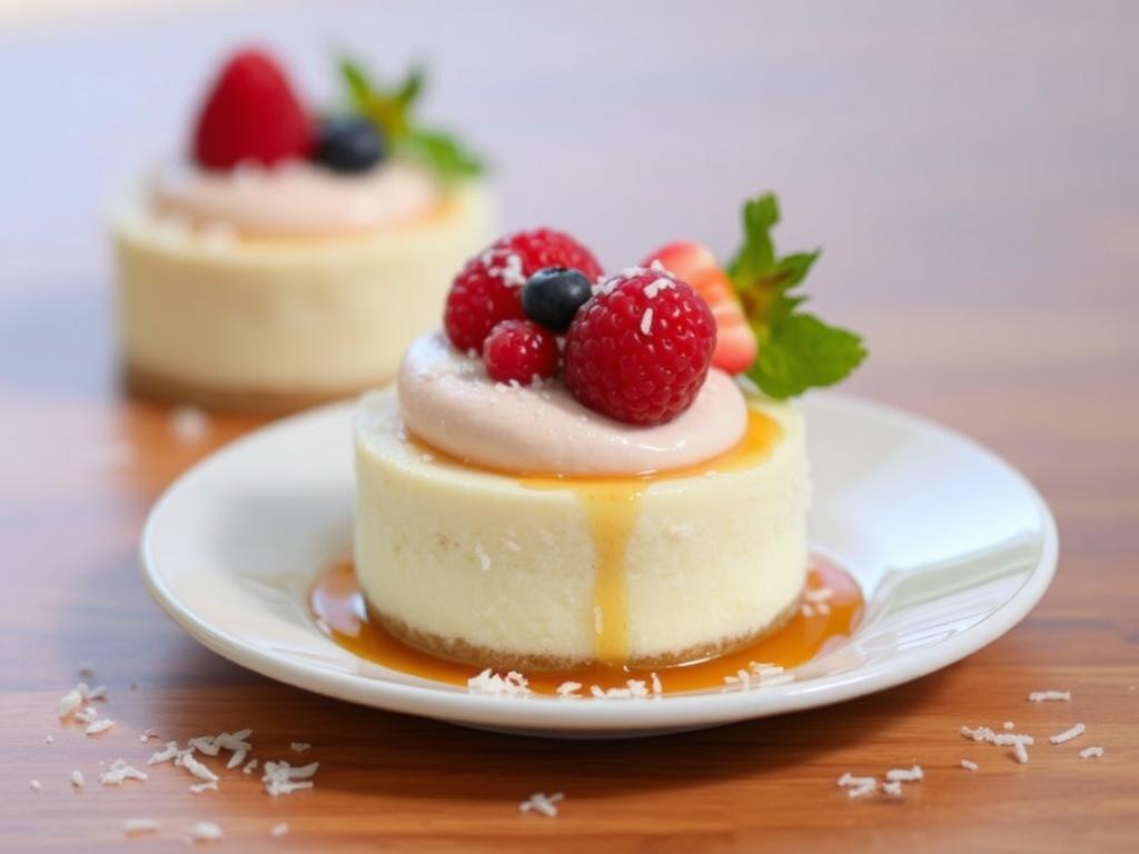 Летние десерты с кокосом: ароматное наслаждение для жарких дней