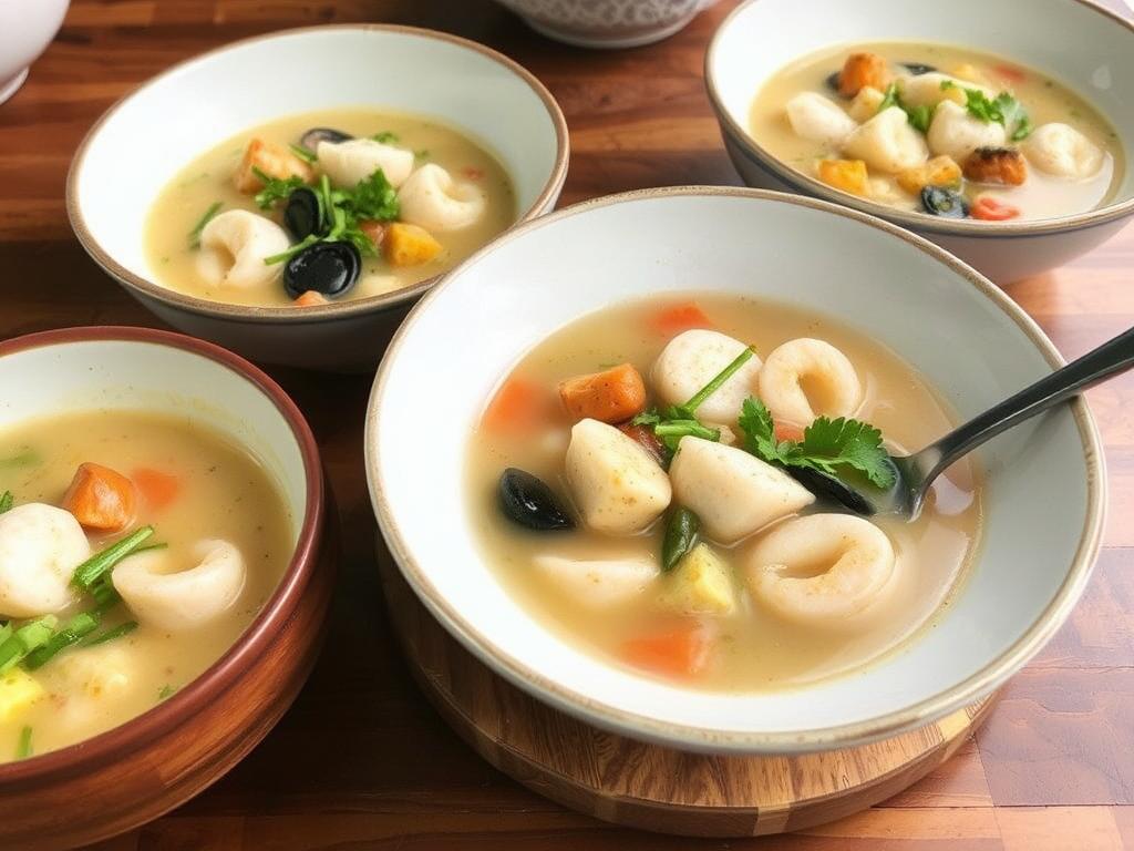 Летние супы с морепродуктами: свежесть и легкость в каждой ложке
